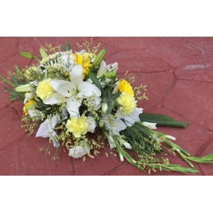 Funeral Fresh Flower Arrangement > SUMMER WIND Nr 512